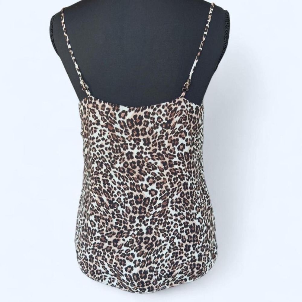 Y2K leopard print lace‎ cami - Picture 4 of 6
